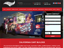 Tablet Screenshot of californiacartbuilder.com